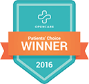 logo for OpenCare Patients' Choice Winner in 2016